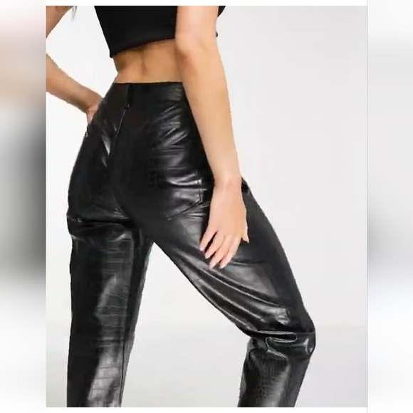 ZARA PU LEATHER Pants - Picture 5 of 15